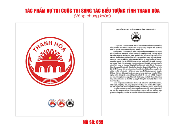 5 tác phẩm vào vòng chung khảo cuộc thi Sáng tác Biểu tượng tỉnh Thanh Hóa